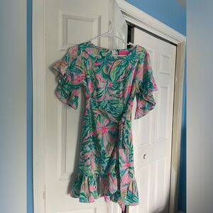 Lilly Pulitzer wrap tie dress